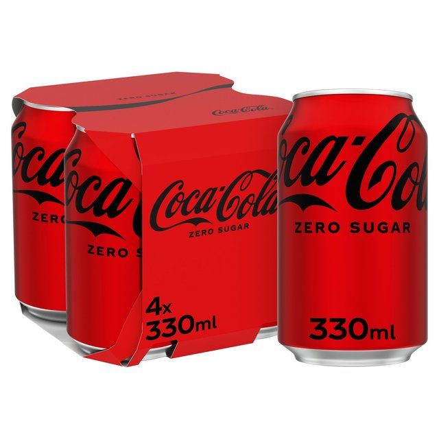 Coca-Cola Zero Sugar   4 x 330ml