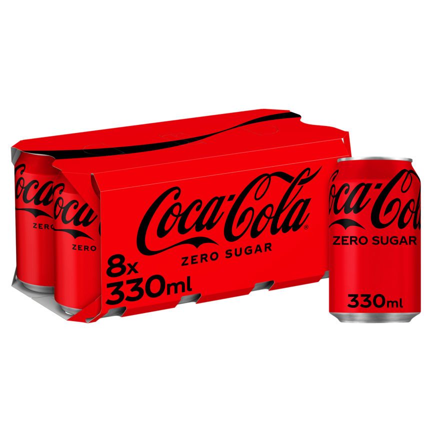 Coca-Cola Zero Sugar Cans