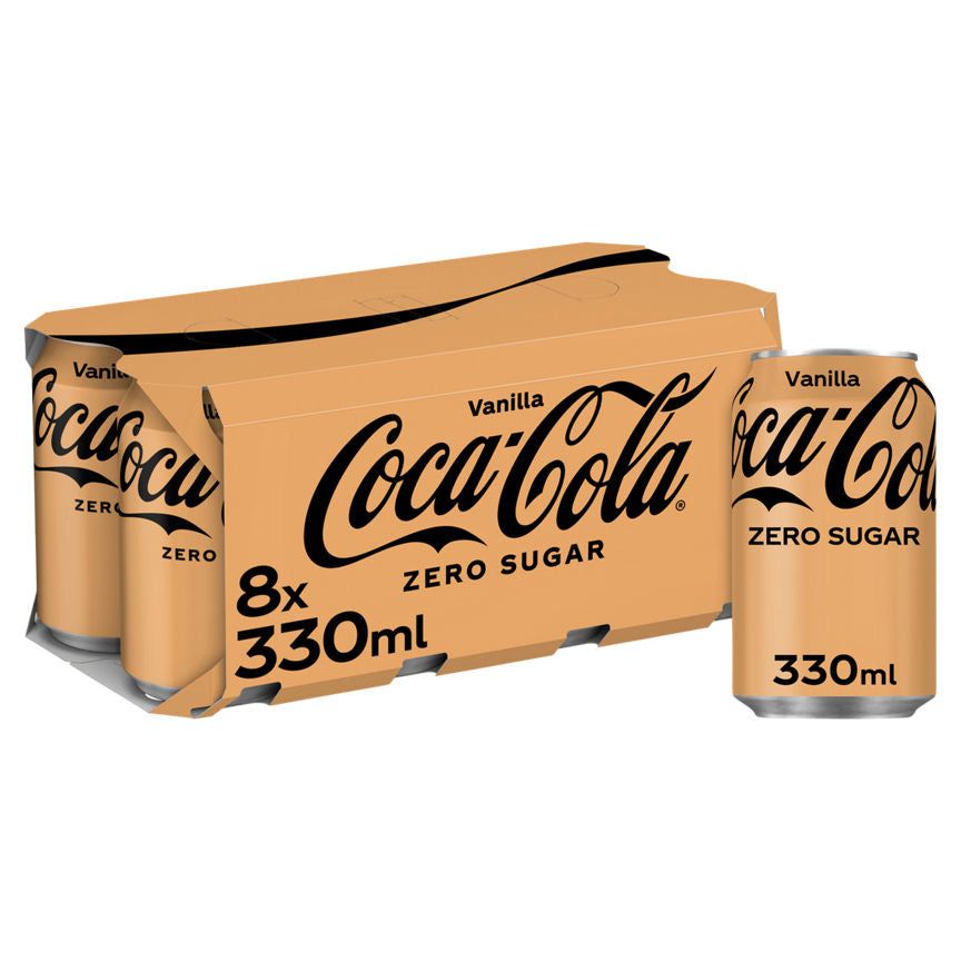 Coca-Cola Zero Sugar Vanilla Cans