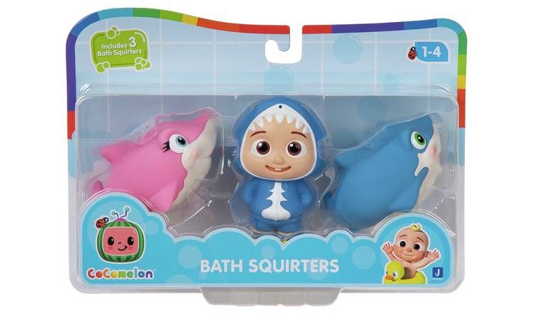 CoComelon 3.5" Bath Squirters - 3 Pack