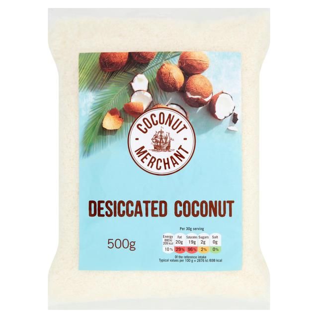 Coconut Merchant Desiccated Coconut   500g