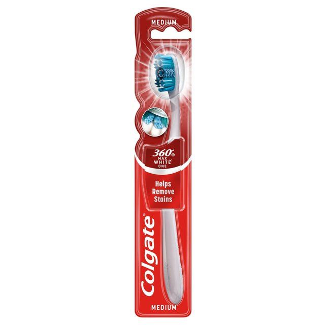 Colgate 360 Max White One Medium Toothbrush