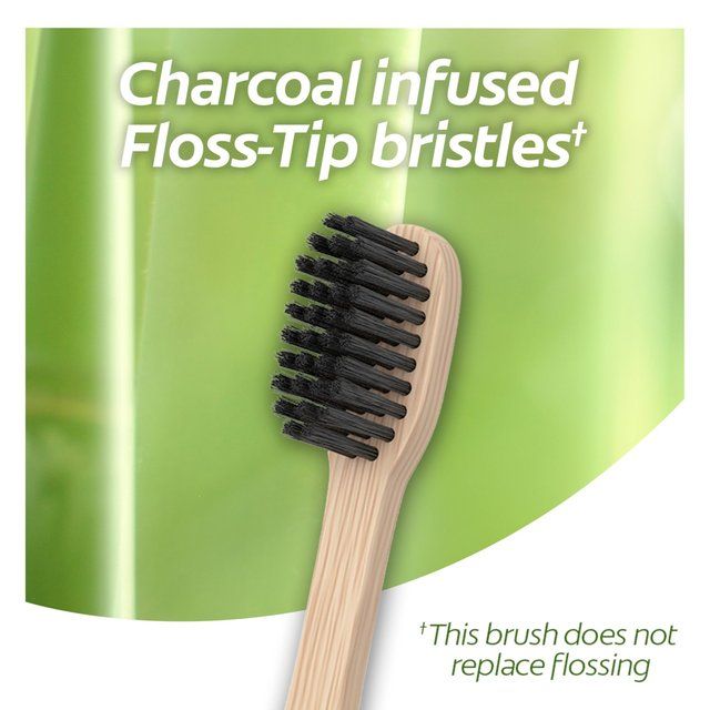 Colgate Bamboo Charcoal Soft Toothbrush   2 per pack