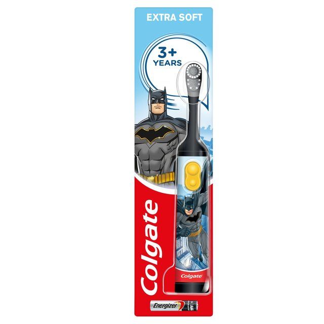 Colgate Batman Extra Soft Battery Kids Toothbrush