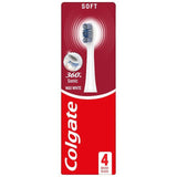 Colgate Battery 360 Sonic Max White Soft Replacement Brush Heads   4 per pack