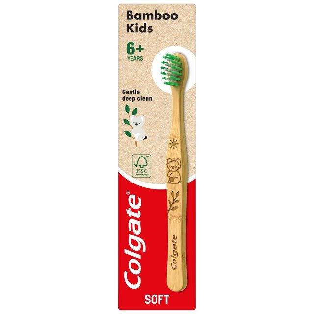 Colgate Kids Bamboo Manual Toothbrush Soft 6+ Years