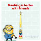 Colgate Kids Minions Extra Soft Battery Toothbrush  3+ Years