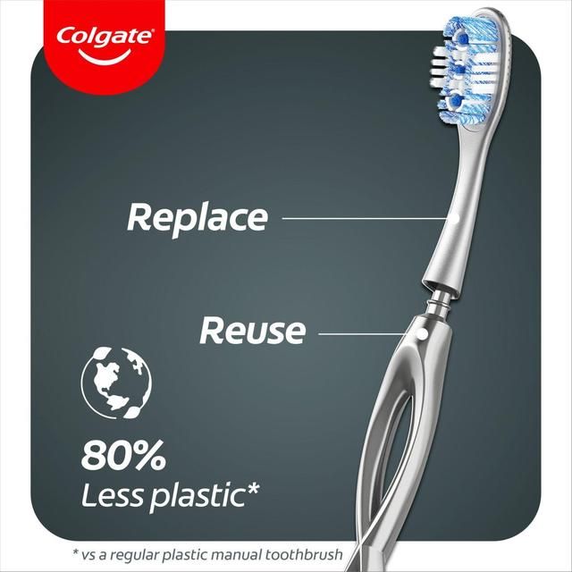 Colgate Link Whitening Medium Replaceable Head Toothbrush Starter Kit