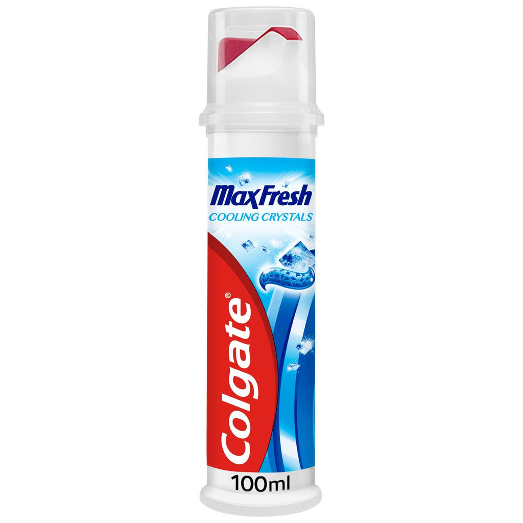 Colgate Max Fresh Cooling Crystals Toothpaste Pump 100ml