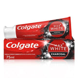 Colgate Max White Charcoal Whitening Toothpaste   75ml