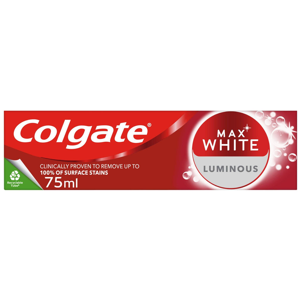 Colgate Max White Luminous Teeth Whitening Toothpaste 75ml