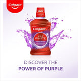 Colgate Max White Purple Reveal Mouthwash Alcohol Free 500ml   500ml