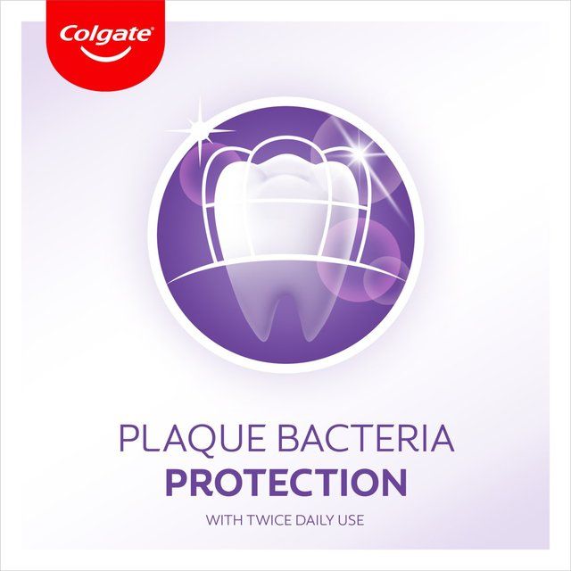 Colgate Max White Purple Reveal Mouthwash Alcohol Free 500ml   500ml