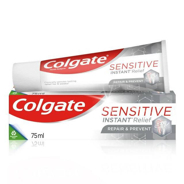 Colgate Sensitive Instant Relief Repair &amp;amp; Prevent Toothpaste 75ml