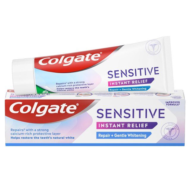 Colgate Sensitive Instant Relief Whitening Toothpaste   75ml