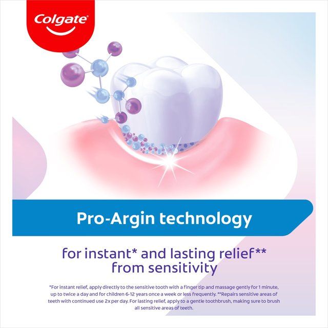 Colgate Sensitive Instant Relief Whitening Toothpaste   75ml