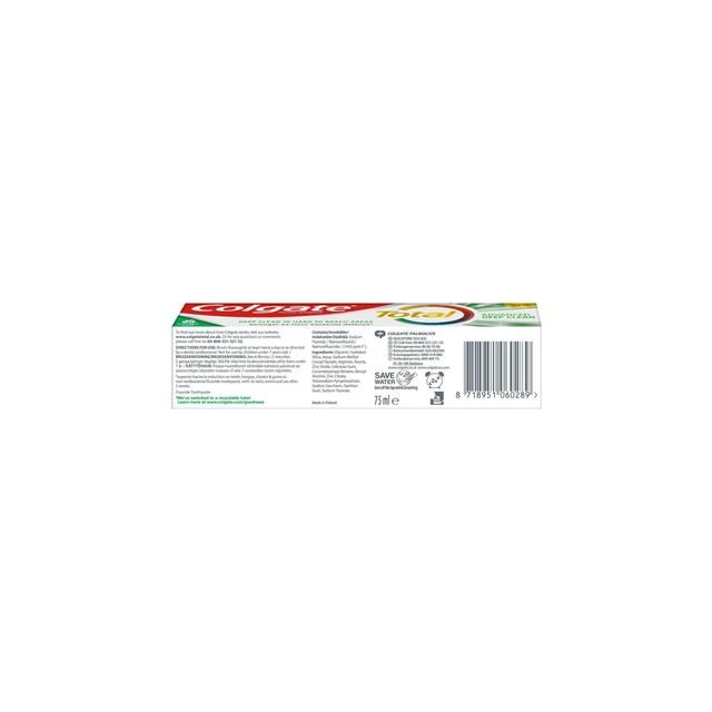 Colgate Total Advanced Deep Clean Toothpaste   3 x 75ml