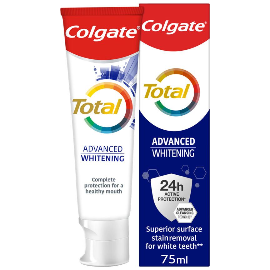 Colgate Total Advanced Whitening Toothpaste 75ml