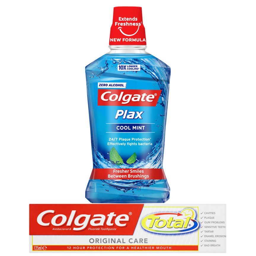 Colgate Total Original Care Toothpaste & Mouthwash Bundle