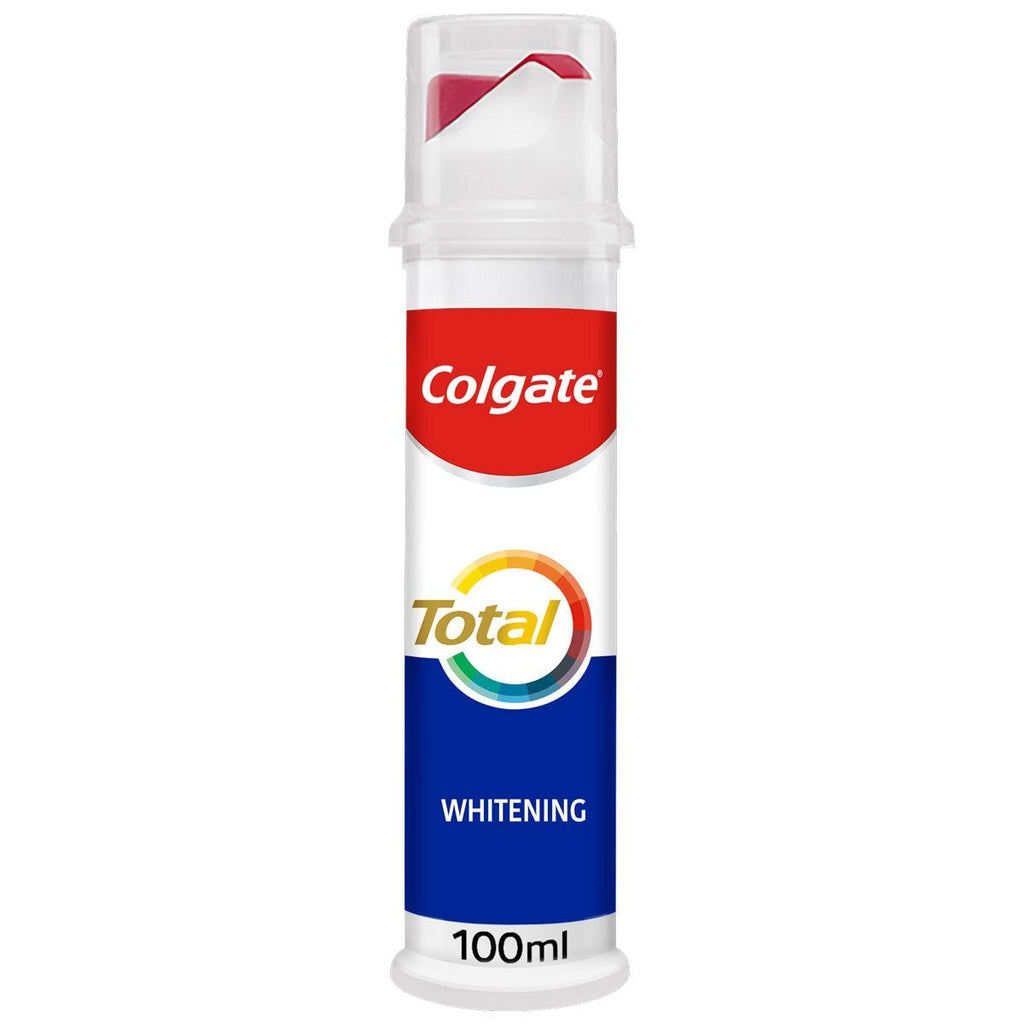 Colgate Total Whitening Toothpaste, 6 x 100ml