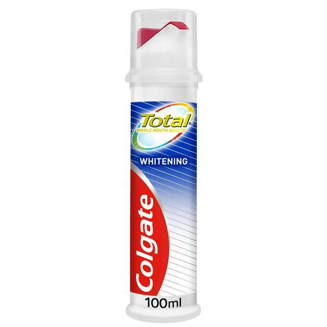 Colgate Total Whitening Toothpaste Pump 100ml