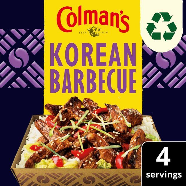 Colman's BBQ Korean Sauce Dry Packet Mix   45g