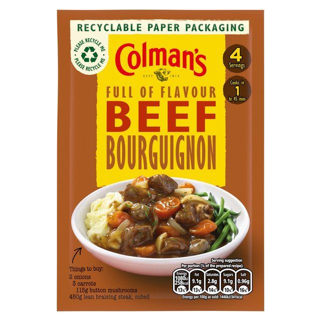 Colman's Beef Bourguignon Recipe Mix