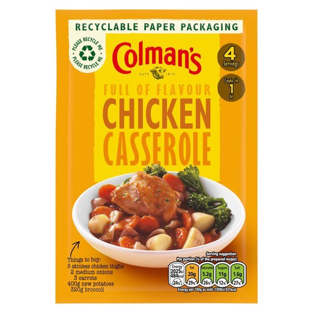 Colman's Chicken Casserole Recipe Mix    40g