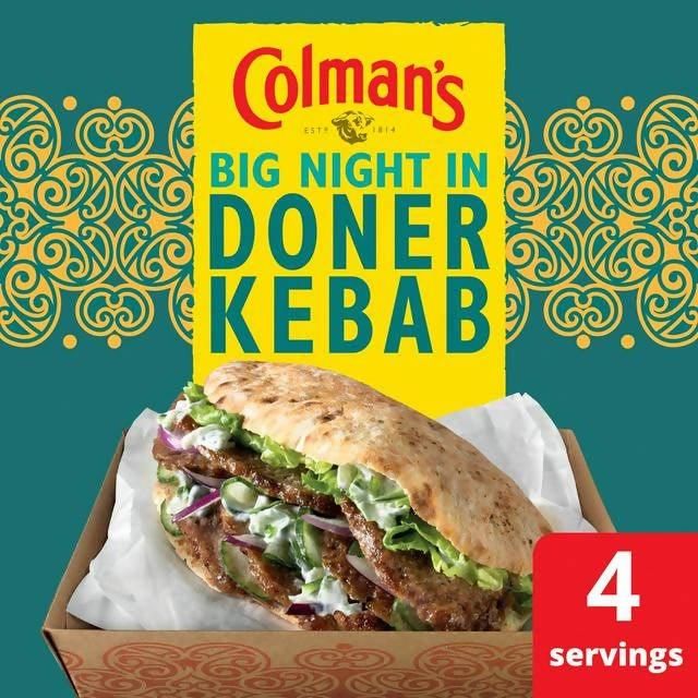 Colman's Doner Kebab Recipe Mix 38g