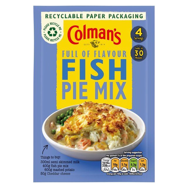 Colman's Fish Pie Recipe Mix   20g