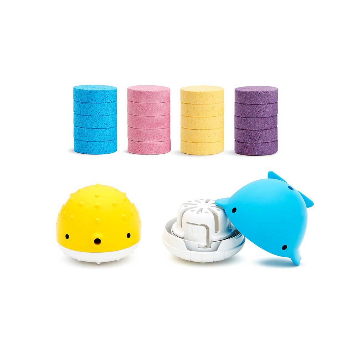 Color Buddies&amp;trade; Moisturizing Bath Bombs &amp;amp; Toy Dispenser Set