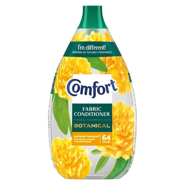 Comfort Botanical Fabric Conditioner Summer Bouquet 64 washes   960ml