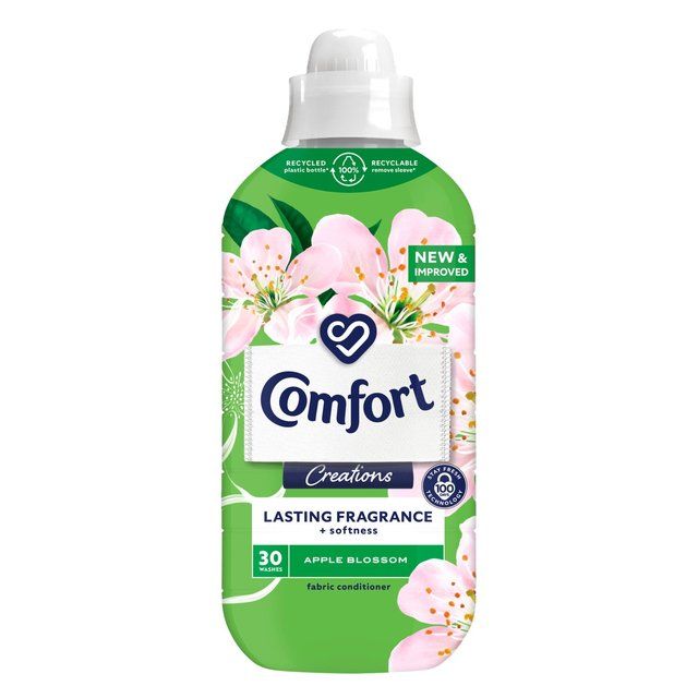 Comfort Creations Apple Blossom Fabric Conditioner 30 Washes   900ml