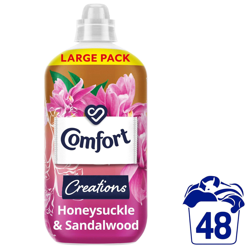 Comfort Creations Fabric Conditioner Honeysuckle & Sandalwood 48 Washes 1440ml