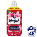 Comfort Creations Fabric Conditioner Strawberry and Lily 48 Washes   1400ml