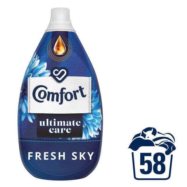 Comfort Intense Ultra Concentrated Fabric Conditioner Freshsky 58 Wash