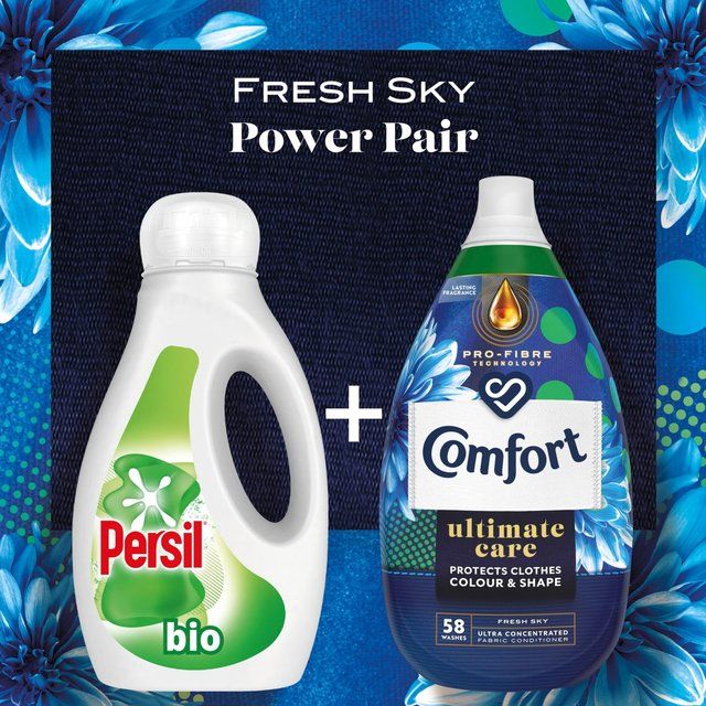 Comfort Intense Ultra Concentrated Fabric Conditioner Freshsky 58 Wash   870ml