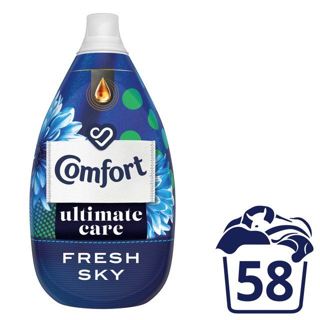 Comfort Intense Ultra Concentrated Fabric Conditioner Freshsky 58 Wash   870ml