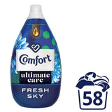 Comfort Intense Ultra Concentrated Fabric Conditioner Freshsky 58 Wash   870ml