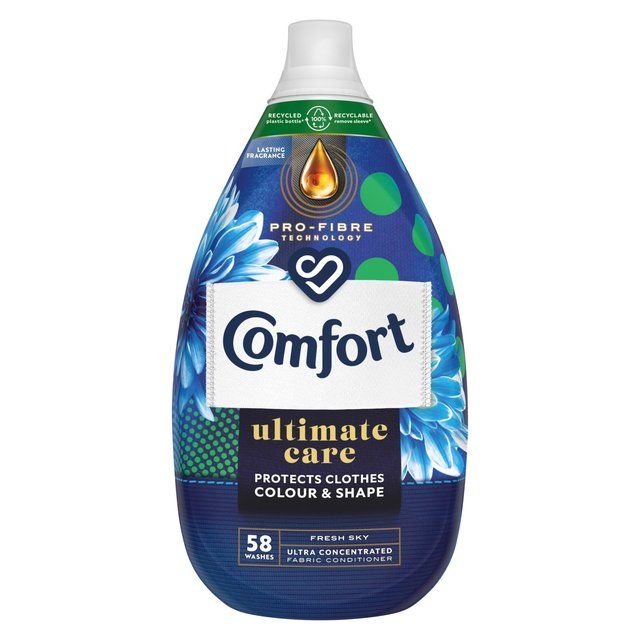 Comfort Intense Ultra Concentrated Fabric Conditioner Freshsky 58 Wash   870ml