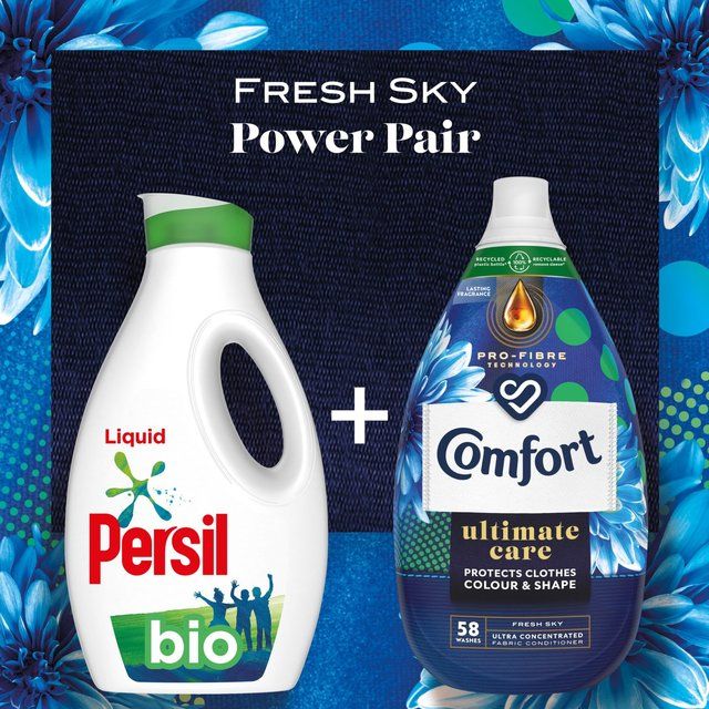 Comfort Intense Ultra Concentrated Fabric Conditioner Freshsky 58 Wash   870ml