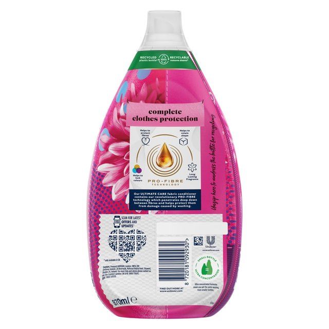 Comfort Intense Ultra Concentrated Fabric Conditioner Fuchsia 58 Wash    870ml