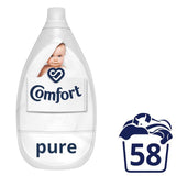 Comfort Ultra Concentrated Fabric Conditioner Pure 58 Wash   870ml