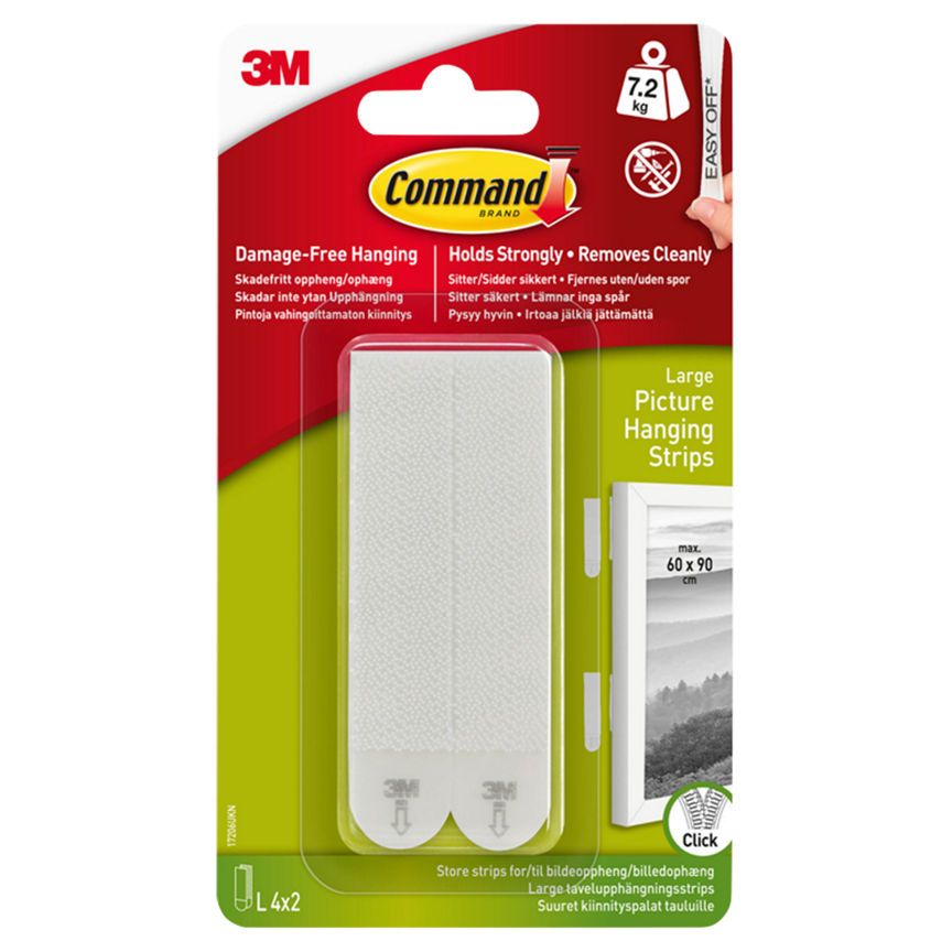 Command 3M Large Picture Hanging Strips