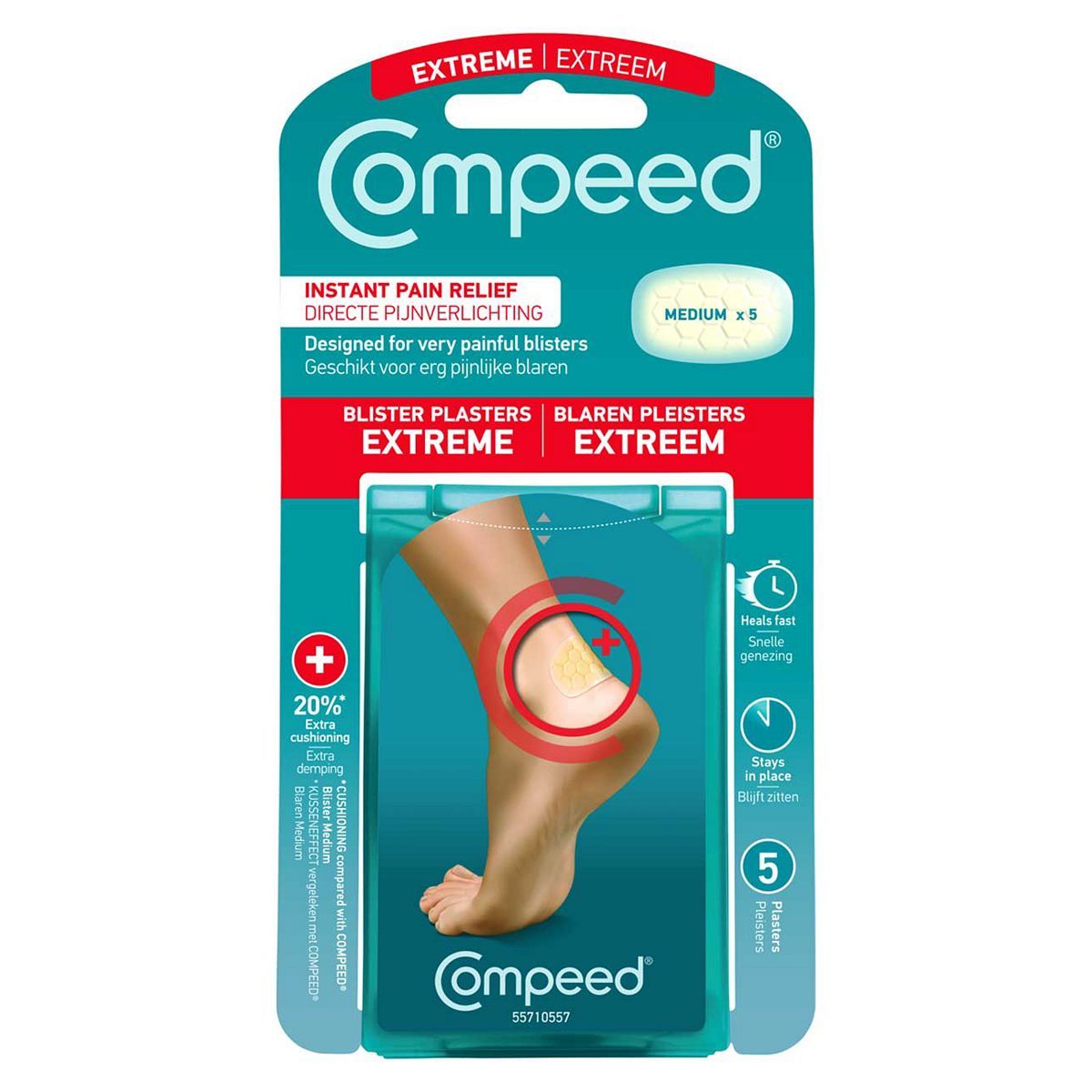 Compeed Blister Plasters Extreme - Pack of 5