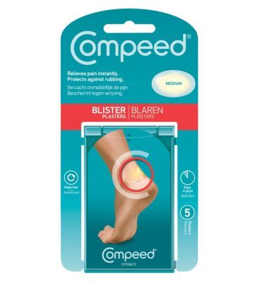 Compeed Hydrocolloid Blister Plaster Medium - Pack of 5