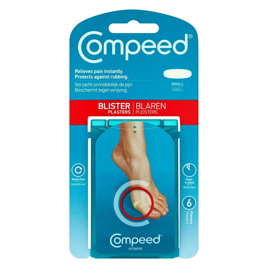 Compeed Hydrocolloid Blister Plasters Small - Pack of 6