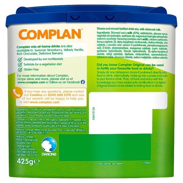 Complan Original Nutritional Drink 425g