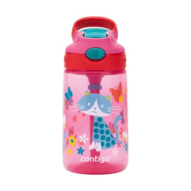 Contigo Gizmo Sip Pink Cat Kids Bottle   480ml