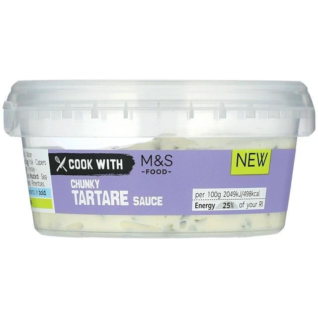 Cook With M&S Chunky Tartare Sauce   100g